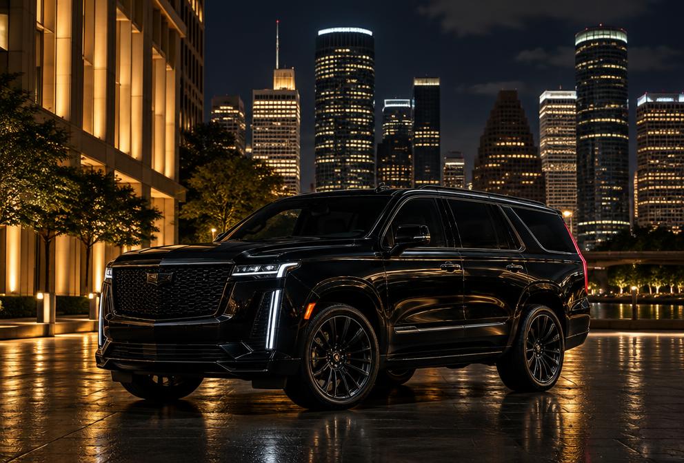 Luxury SUVs from the MY HOUSTON LIMO 4U fleet